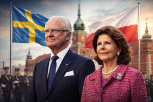 para królewska Szwecji w Polsce
