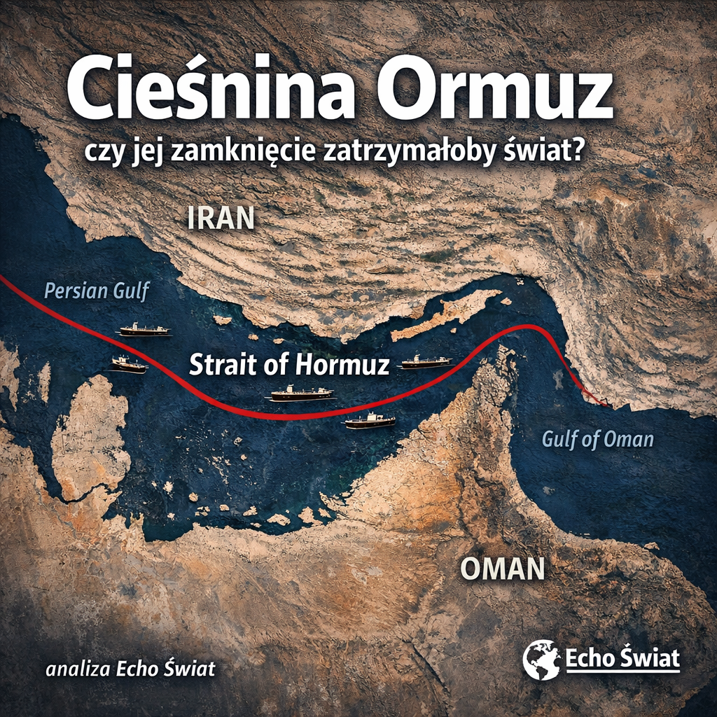 Cieśnina Ormuz, czy jej zamkniecie zatrzymałoby świat