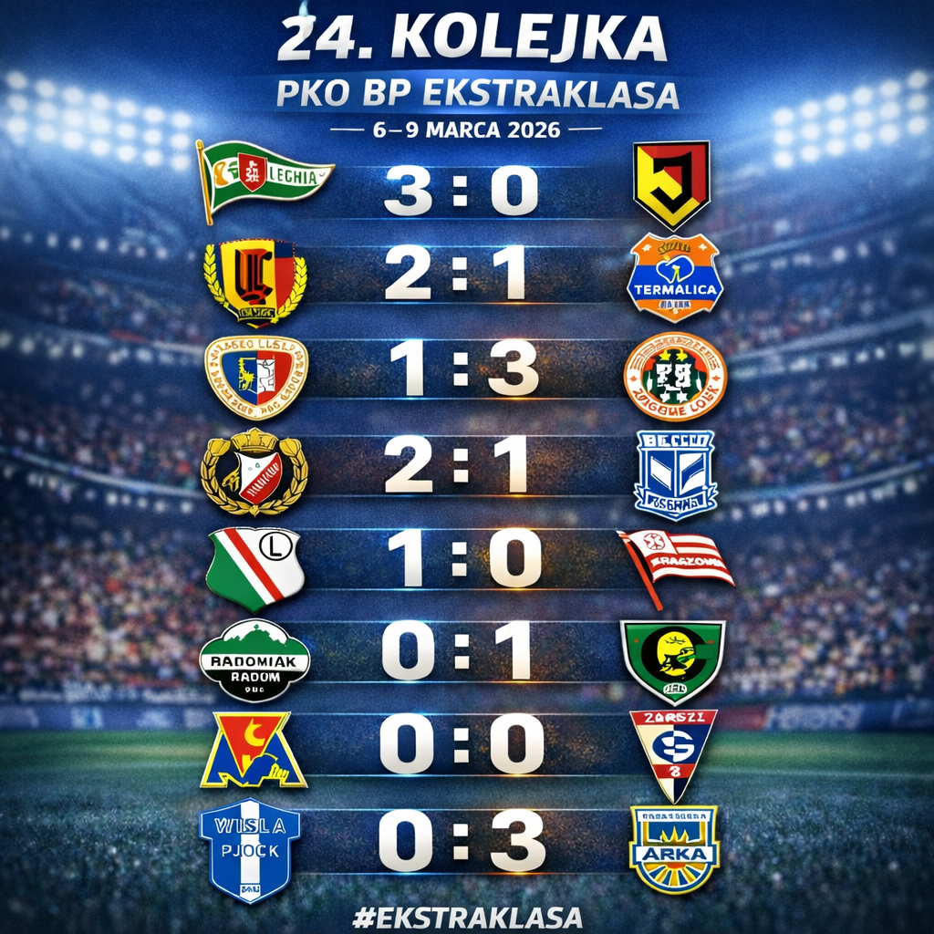 24 kolejka ekstraklasy