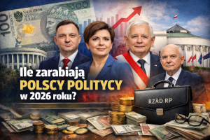 ile zarabiają polscy politycy