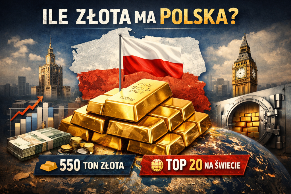 ile złota ma polska