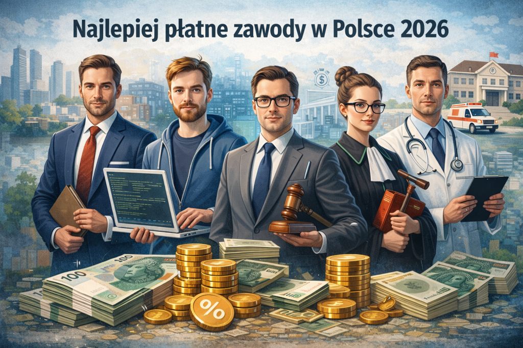 najlepiej płatne zawody w polsce 2026
