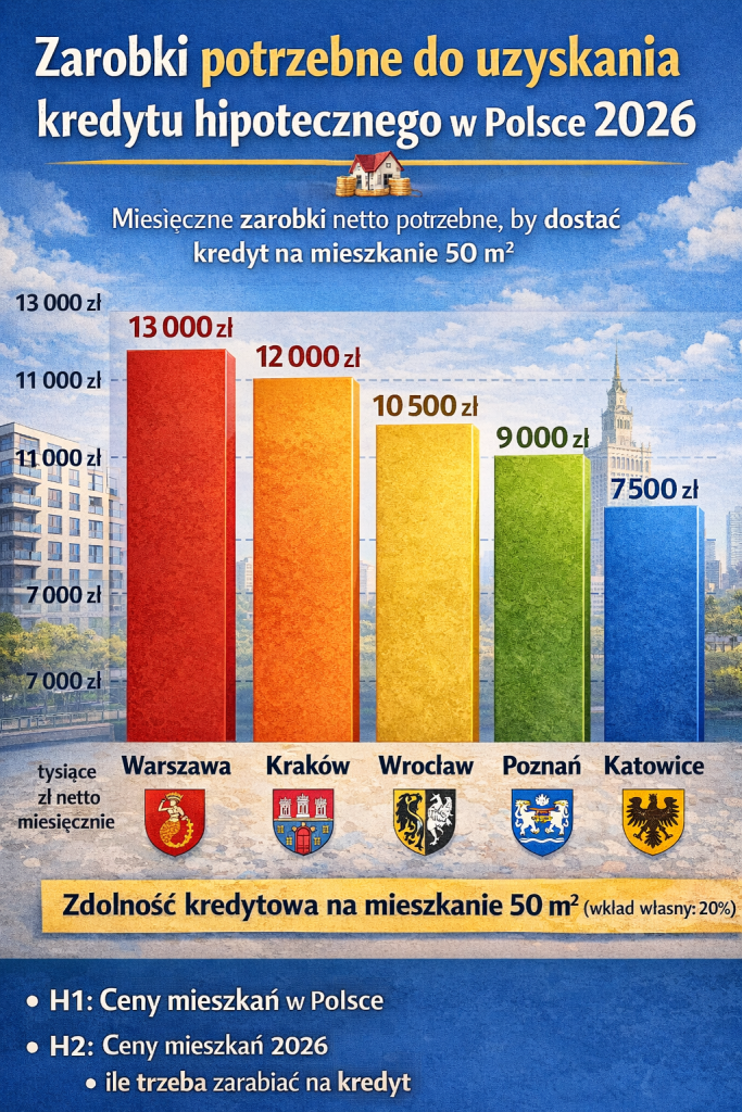 ile trzeba zarabiać